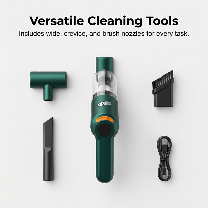 Johdoton autoimuri – 10000 Pa imuteho, kevyt, pitkä akunkesto!