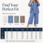 Ensemble chemise à paillettes et pantalon à jambes larges pour femme – fastbybuy