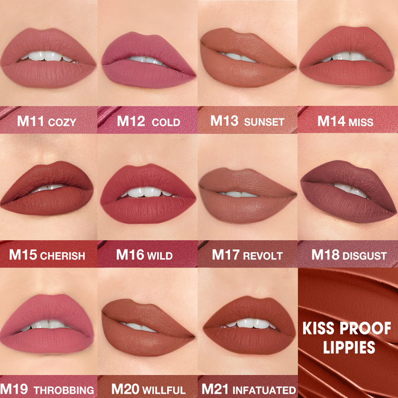 💄 50 % RABATT NU! ✨ Långvarigt Matt Läppstift – Intensiv Färg & Bekväm Känsla Hela Dagen 💋