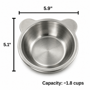🥣🐱🐶 50 % RABATT! 15° Lutande Matskål för Katter & Hundar – Naturligare Ätposition & Skonsammare Design ✨
