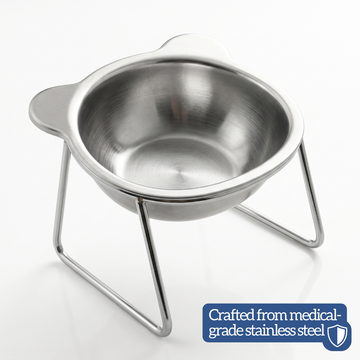 🥣🐱🐶 50 % RABATT! 15° Lutande Matskål för Katter & Hundar – Naturligare Ätposition & Skonsammare Design ✨