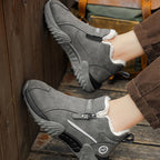 👟 Varma PU-lädersneakers - Unisex-modell ⚡ Fri frakt