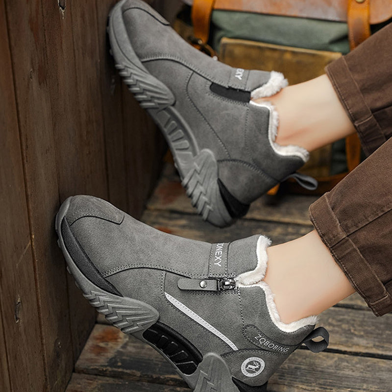 👟 Varma PU-lädersneakers - Unisex-modell ⚡ Fri frakt