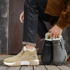 👟 Varma PU-lädersneakers - Unisex-modell ⚡ Fri frakt