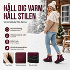 Vattentäta halkfria snökängor för kvinnor
