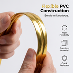 💛 Mångsidig självhäftande PVC-dekorlist – Brett användningsområde